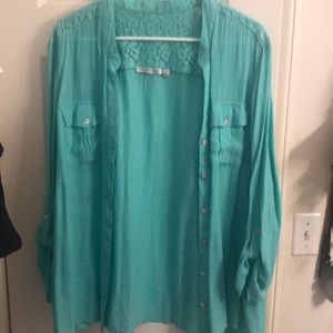 Button up linen shirt